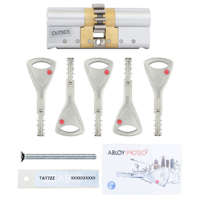 Циліндр ABLOY DIN_MOD_KK CY322 *PROTEC2 77 CR 36x41 CGW 5KEY PR2_T TA77ZZ BOX Циліндр ABLOY DIN_MOD_KK CY322 *PROTEC2 77 CR 36x41 CGW 5KEY PR2_T TA77ZZ BOX