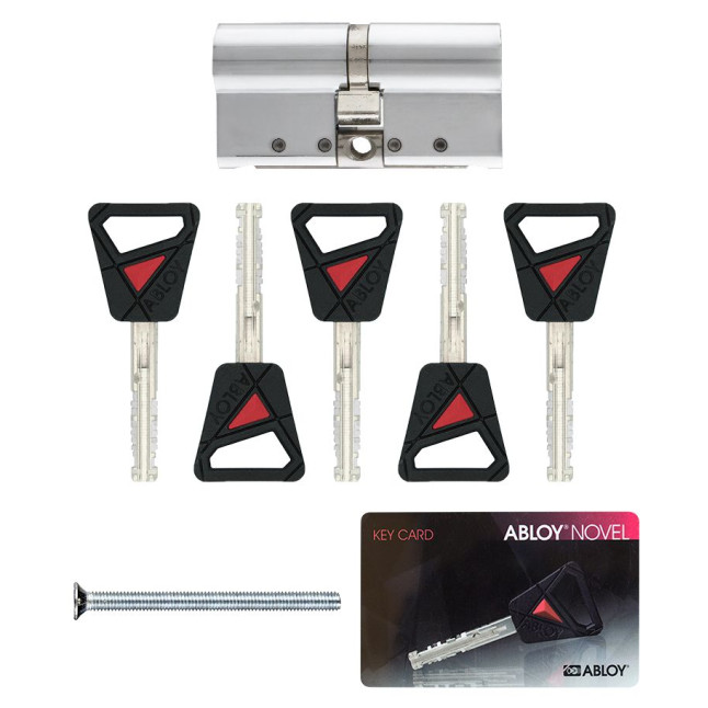 Циліндр ABLOY DIN_MOD_KK CY322 NOVEL 65 CR 32,5x32,5 CAM30 5KEY NOV_U_35mm UA55SS BOX