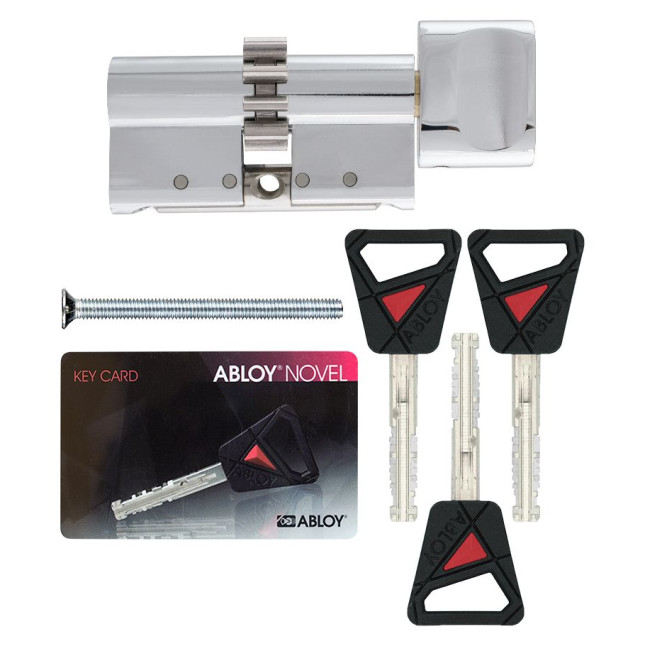 Циліндр ABLOY DIN_MOD_KT CY323 NOVEL 64 CR 32,5x31,5T TO_CR CGW 3KEY NOV_U_35mm UA55SS BOX