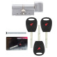 Циліндр ABLOY DIN_MOD_KT CY323 NOVEL 64 HCR 32,5x31,5T TO_HCR CAM30 3KEY NOV_U_45mm_ELONG UA55SS BOX