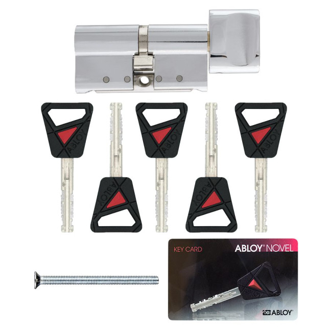 Циліндр ABLOY DIN_MOD_KT CY323 NOVEL 64 CR 32,5x31,5T TO_CR CAM30 5KEY NOV_U_35mm UA55SS BOX Циліндр ABLOY DIN_MOD_KT CY323 NOVEL 64 CR 32,5x31,5T TO_CR CAM30 5KEY NOV_U_35mm UA55SS BOX