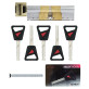Цилиндр Abloy DIN MOD KT CY323 NOVEL 120 HCR 67,5x52,5T TO Kila CAM30 5KEY NOV U 35mm UA55SS BOX