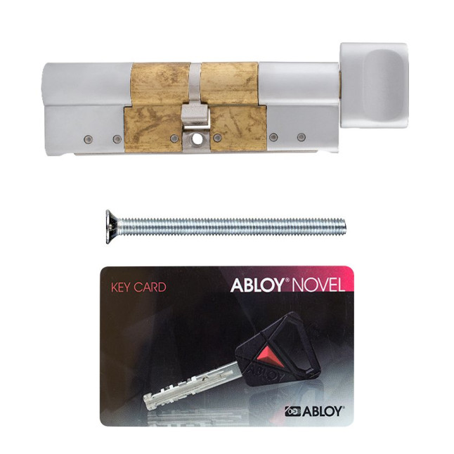 Цилиндр Abloy DIN MOD KT CY323 NOVEL 74 HCR 42,5x31,5T TO HCR CAM30 M/S UA55SS BOX