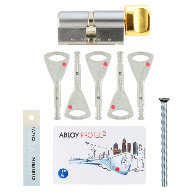 Цилиндр Abloy DIN MOD KT HARD CY333 *PROTEC 2 93 HCR 42Hx51T TO Kila CAM30 5KEY PR2 T TA77ZZ BOX