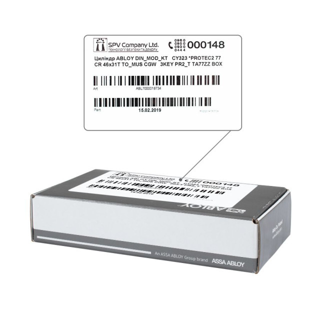 Цилиндр Abloy DIN MOD KT CY323 *PROTEC 2 62 CR 31x31T TO MUS CGW 3KEY PR2 T TA77ZZ BOX Цилиндр Abloy DIN MOD KT CY323 *PROTEC 2 62 CR 31x31T TO MUS CGW 3KEY PR2 T TA77ZZ BOX
