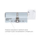 Циліндр ABLOY DIN_MOD_KT HARD CYLP333T *PROTEC2 69 CR 38Hix31T TO_CR CAM30 CLIQ M/S TA77ZZ BOX Циліндр ABLOY DIN_MOD_KT HARD CYLP333T *PROTEC2 69 CR 38Hix31T TO_CR CAM30 CLIQ M/S TA77ZZ BOX