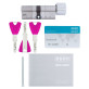 Циліндр KESO DIN_MOD_KT B 8000_?2 100 NM 55x45T TO_NM CAM30 5KEY TR_FLUO BERRY_EXTRALONG_42,5mm BOX