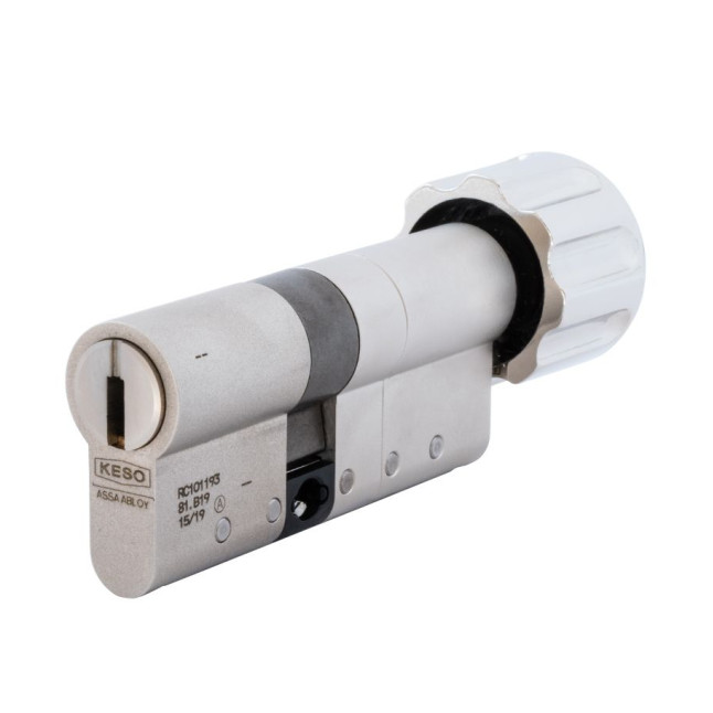 Циліндр KESO DIN_MOD_KT B 8000_?2 70 NM 30x40T TO_NM CAM30 3KEY TR_PETROL_LONG_38mm BOX