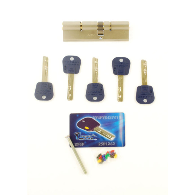 Цилиндр Mul-t-lock DIN KK INTEGRATOR 105 NST 45x60 CAM30 5KEY INTGR BLUE 376P BOX M
