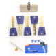Циліндр MUL-T-LOCK DIN_KK 7x7 90 NST 35x55 CGW 5KEY DND77_BLUE 0767 BOX_M