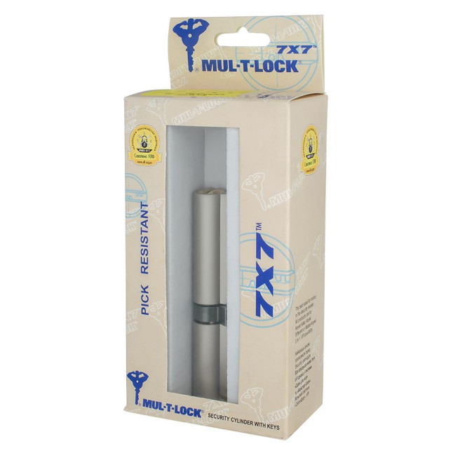 Цилиндр Mul-t-lock DIN KK 7x7 115 NST 55x60 CAM30 O/K 0767 BOX S