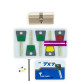 Цилиндр Mul-t-lock DIN KK 7x7 105 NST 50x55 CAM30 3in1 3KEY+1KEY+1KEY DND77 GREY INS 0767 BOX M
