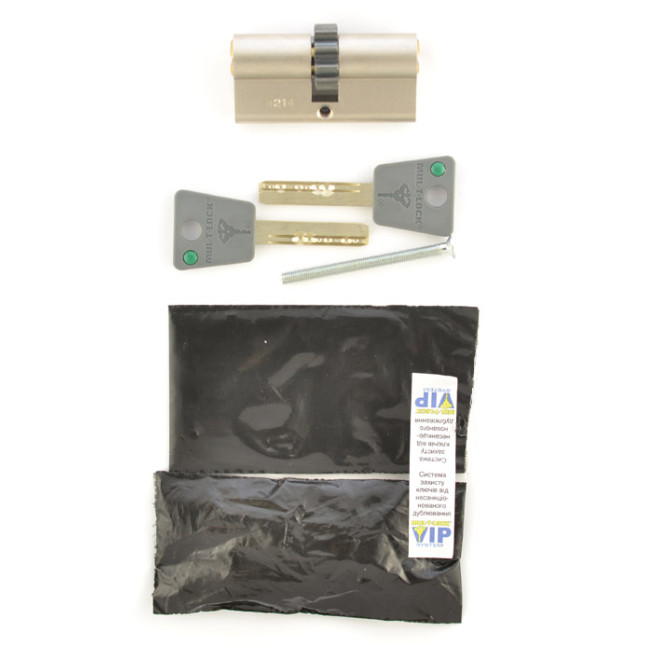 Циліндр MUL-T-LOCK DIN_KK 7x7 81 NST 31x50 CGW VIP_CONTROL 2KEY+3KEY DND77_GREY_INS 0767 BOX_C