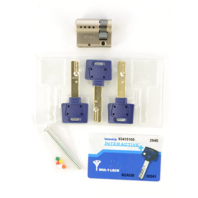 Цилиндр Mul-t-lock DIN HALF K XP *Interactive+ 40,5 NST 31x9,5 CAM30 3KEY DND3D BLUE INS 264S+ BOX S Цилиндр Mul-t-lock DIN HALF K XP *Interactive+ 40,5 NST 31x9,5 CAM30 3KEY DND3D BLUE INS 264S+ BOX S