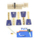 Цилиндр Mul-t-lock DIN HALF T 7x7 64,5 NST 9,5x55T TO NST CGW 0767 BOX M