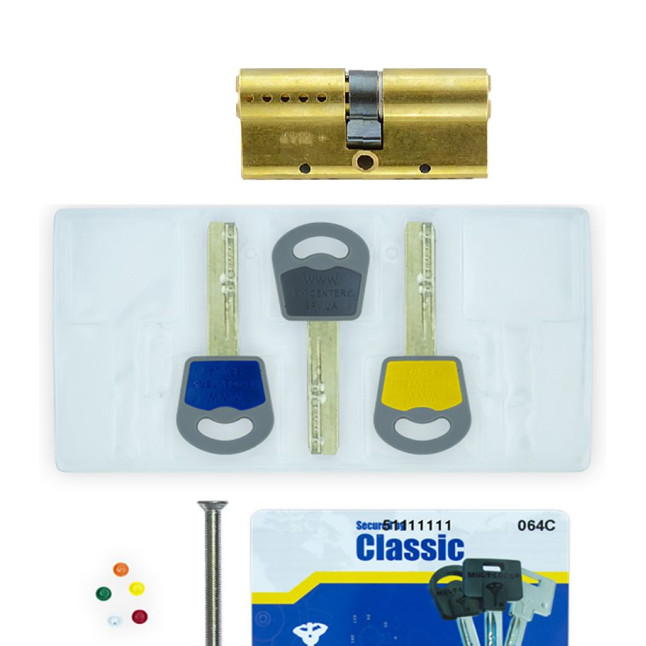 Циліндр MUL-T-LOCK DIN_KK XP CLASSIC 95 EB 45x50 CAM30 3KEY ARC_GREY_INS 064 BOX_S Циліндр MUL-T-LOCK DIN_KK XP CLASSIC 95 EB 45x50 CAM30 3KEY ARC_GREY_INS 064 BOX_S