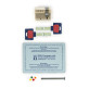 Цилиндр Mul-t-lock DIN HALF K XP *Interactive+ 44,5 NST 35x9,5 CAM30 VIP CONTROL 2KEY+3KEY DND3D BLUE INS 264S+ BOX S