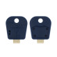 Цилиндр Mul-t-lock DIN KK INTEGRATOR 95 NST 45x50 CGW 5KEY INTGR BLUE INS 376P BOX C