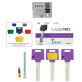 Цилиндр Mul-t-lock DIN HALF K XP *ClassicPro 49,5 NST 40x9,5 CAM30 3KEY DND3D PURPLE INS 2865 BOX S Цилиндр Mul-t-lock DIN HALF K XP *ClassicPro 49,5 NST 40x9,5 CAM30 3KEY DND3D PURPLE INS 2865 BOX S
