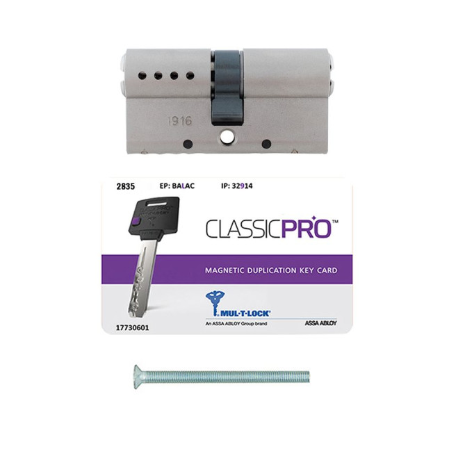 Цилиндр Mul-t-lock DIN KK XP *ClassicPro 66 NST 33x33 CAM30 M/S 2835 PB S-M Цилиндр Mul-t-lock DIN KK XP *ClassicPro 66 NST 33x33 CAM30 M/S 2835 PB S-M