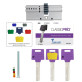 Цилиндр Mul-t-lock DIN KK XP *ClassicPro 85 NST 35x50 CGW 3KEY DND3D PURPLE INS 2865 BOX S Цилиндр Mul-t-lock DIN KK XP *ClassicPro 85 NST 35x50 CGW 3KEY DND3D PURPLE INS 2865 BOX S