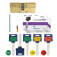 Цилиндр Mul-t-lock DIN KK XP *ClassicPro 62 EB 31x31 CAM30 3in1 3KEY+1KEY+1KEY DND BLUE INS 3864 BOX S