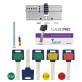 Циліндр MUL-T-LOCK DIN_KK XP *ClassicPro 66 NST 33x33 CGW 3in1 3KEY+1KEY+1KEY DND3D_PURPLE_INS 4867 BOX_S
