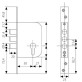 Корпус замка Tesa R201b5ssl Корпус замка Tesa R201b5ssl