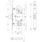 Корпус замка Agb Mediana Evolution WC B.01102.50.22 бронза Корпус замка Agb Mediana Evolution WC B.01102.50.22 бронза