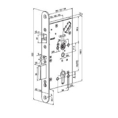 Замок электромеханический Abloy EL 560/EL 561 Замок электромеханический Abloy EL 560/EL 561