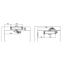 Доводчик дверной Abloy 7912 Доводчик дверной Abloy 7912
