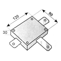Распределитель дверной Mottura 96.143 Распределитель дверной Mottura 96.143