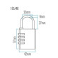 Замок навесной Abus 716 165/40 Замок навесной Abus 716 165/40