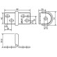 Петли для навесного замка Abloy PL204L (левые)