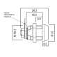 Замок для обладнання Abloy CAM CL 204