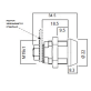 Замок для обладнання Abloy CAM CL 205
