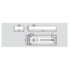 Доводчик дверной Dorma BTS84 EN 3/4 Доводчик дверной Dorma BTS84 EN 3/4