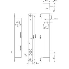 Електроригелі Effeff 843-ZY-1 Електроригелі Effeff 843-ZY-1