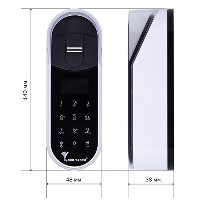 Сенсорна панель Mul-t-lock Touchpad для замка ENTR Сенсорна панель Mul-t-lock Touchpad для замка ENTR