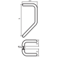 Ручка дверная Abloy Forma 340 хром Ручка дверная Abloy Forma 340 хром
