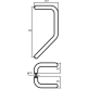 Ручка дверная Abloy Forma 343 полированная латунь Ручка дверная Abloy Forma 343 полированная латунь