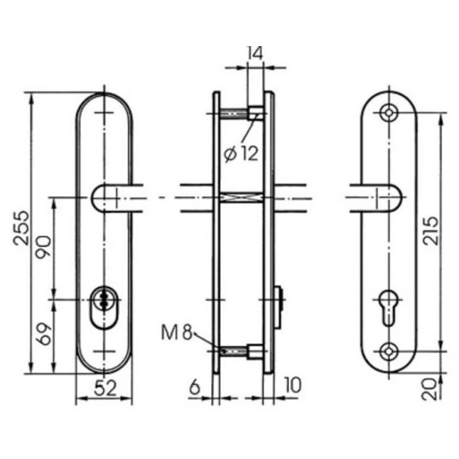 Защитная фурнитура Ikon s 403