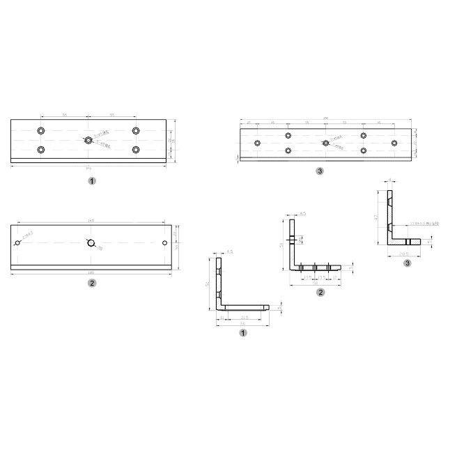 Кронштейн Yli Electronic ABK-280ZL