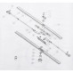 Замок накладной Mul-t-lock EMA BS-500 L=1200 белый Замок накладной Mul-t-lock EMA BS-500 L=1200 белый