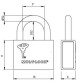 Замок навісний Mul-t-lock M10 / C3 (Classic) висота дужки 102 мм