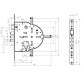 Корпус замка Mul-t-lock M267 (4-х стороннее запирание) Корпус замка Mul-t-lock M267 (4-х стороннее запирание)