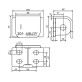 Петли для навесного замка Abloy PL201R (правые)