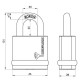 Замок навесной Mul-t-lock NE12L Interactive+ 264S+ 3DND3D Замок навесной Mul-t-lock NE12L Interactive+ 264S+ 3DND3D