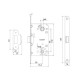 Корпус замка WC MVM Linde P-2056 MA матовий антрацит