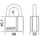 Замок навесной Abloy Protec PL 330 Замок навесной Abloy Protec PL 330